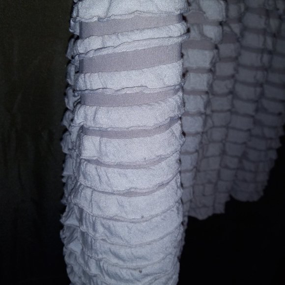 Mini Miley Cyrus Dress Ruffled Tank Top Thick Elastic Waist Corset Waist - Picture 4 of 5